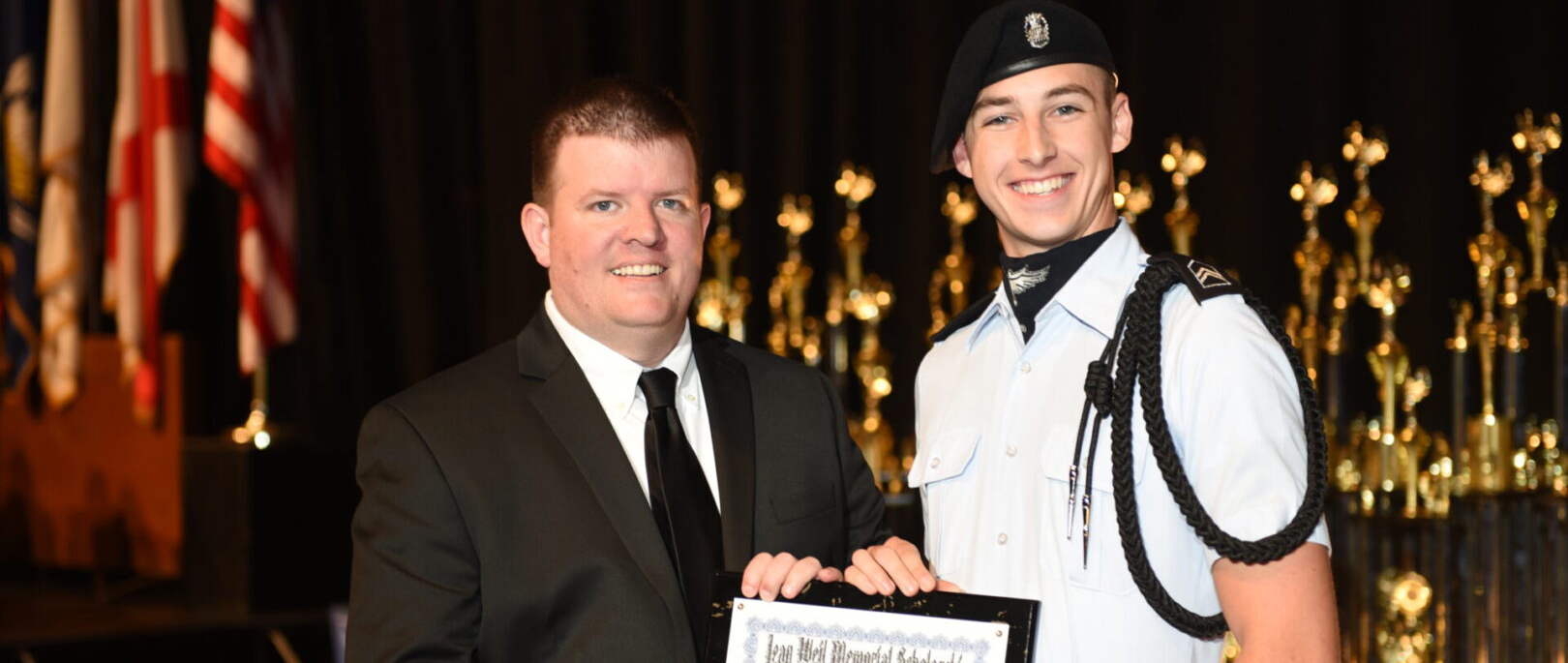 Scholarship presentation ceremony