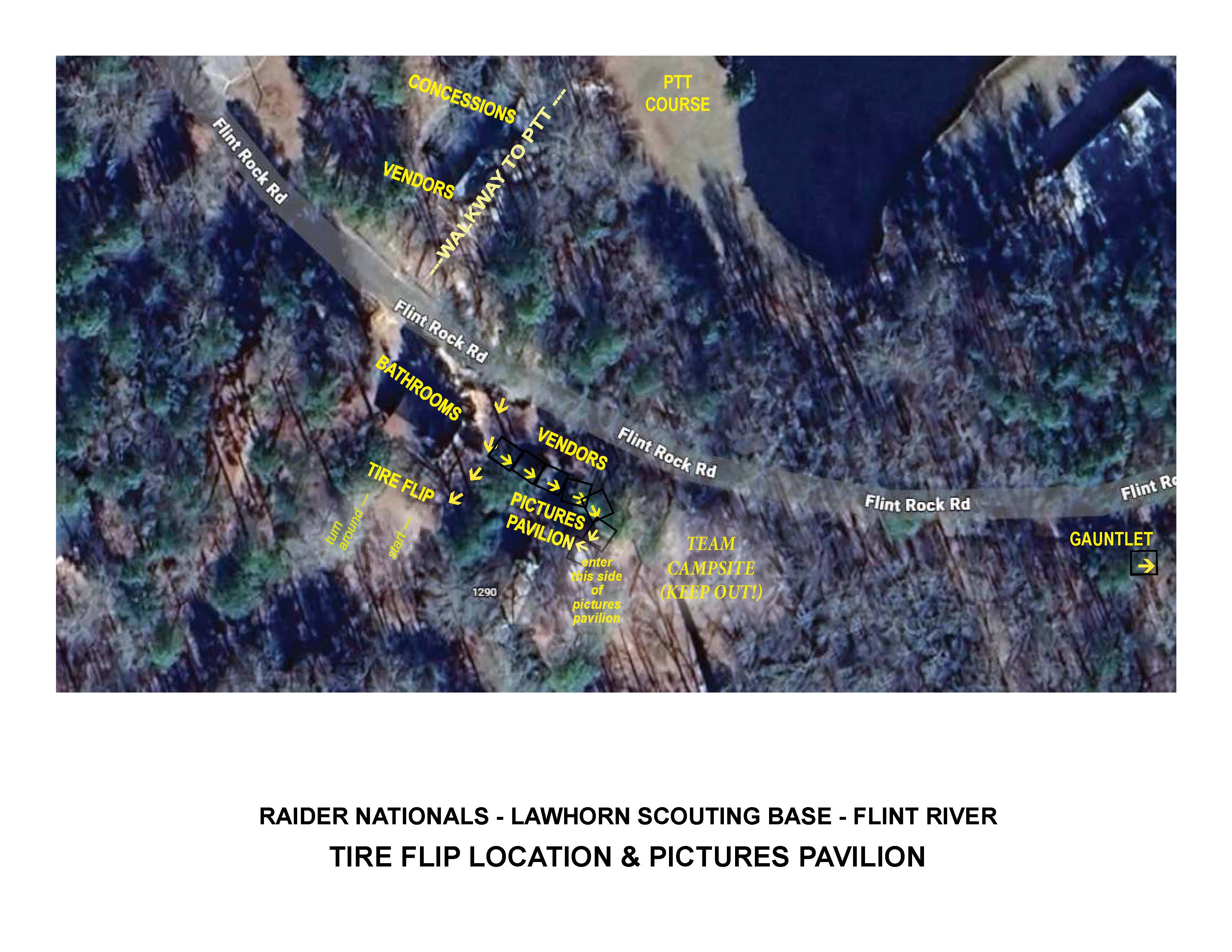 Tire Flip and Pictures Pavilion